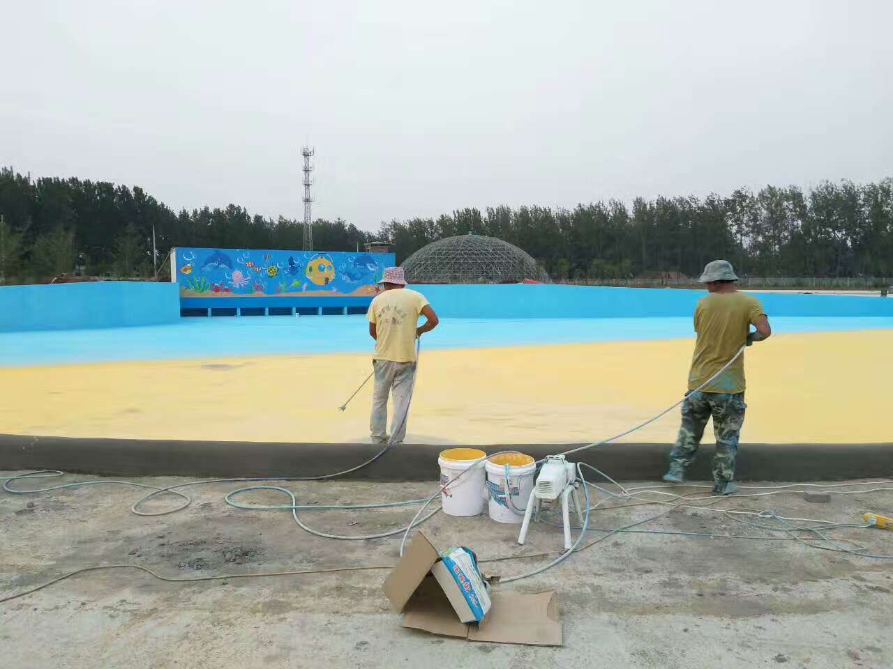 濰坊游樂園海嘯池造浪設備廠家